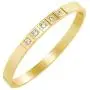 555Jewelry Stainless Steel CZ Cuff Hinged Bangle Bracelet for Men & Women 555Jewelry Stainless Steel CZ Cuff Hinged Bangle Bracelet for Men & Women