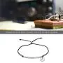 SANNYRA Morse Code Bracelet Initial Disc Beads on Adjustable Silk Cord Friend Bracelet 26 Letters Alphabets Inspirational Gift for Women SANNYRA Morse Code Bracelet Initial Disc Beads on Adjustable Silk Cord Friend Bracelet 26 Letters Alphabets Inspirational Gift for Women