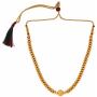 Efulgenz Indian Bollywood Traditional White Red Rhinestone Faux Ruby Pearl Designer Thusi Style Necklace in Antique 18K Gold Tone for Women and Girls