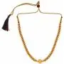 Efulgenz Indian Bollywood Traditional White Red Rhinestone Faux Ruby Pearl Designer Thusi Style Necklace in Antique 18K Gold Tone for Women and Girls