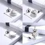 Puppy Sterling Silver Urn Memorial Necklaces for Dog Ashes Forever Together Paw Print Cremation Labrador Retriever Memorial Urns Keepsake Pendant Necklace Jewelry Gifts