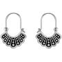 RBG Dissent Collar Earrings Sterling Silver RBG Gifts Dangle Drop Earrings Jewelry Gifts for Mothers Fans of Ruth Bader Ginsburg