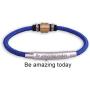 Nautical Braided Rope Bracelet for Men Women, Inspirational Cuff Wristband Bracelets, Sailing Rope Bracelet with Adjustable Clasp Inner Size 7.0-8.0 Inches