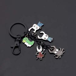 UJIMS Game Characters Fans Keychain for Him Funny Gaming Souvenir Collection Gift Birthdays Party Jewelry