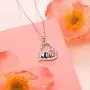 S925 Sterling Silver Cute Animal Panda Pendant Necklace for Women Teen Girls Penda Lover Gifts