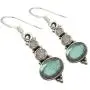SilverStarJewel Faceted Labradorite 3 Stone French Hook Earrings 3.8 cm 925 Pure Silver SilverStarJewel Faceted Labradorite 3 Stone French Hook Earrings 3.8 cm 925 Pure Silver