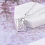 Unicorn Necklace for Women Girls Gift for Mothers Day Christmas Birthday Graduation w/ Sterling Silver Heart Pendant Girlfriend Mother Daughter Jewelry
