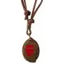 Ebsem Peace - Yin Yang - Hemp Necklace, Genuine Leather Cord Surfer Jewelry for Men & Women