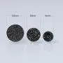 SHINYGEM fashion 925 sterling silver inlaid round agate quartz earrings womens jewelry earrings