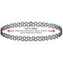 BodyJ4You 24PC Choker Necklace Set Henna Tattoo Stretch Elastic Jewelry Women Girl Gift Pack