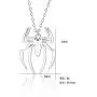 RTY Lightweight Stainless Steel Spider Pendant Necklace Charm Spider Man Clavicle Necklace Boy Cosplay Accessories RTY Lightweight Stainless Steel Spider Pendant Necklace Charm Spider Man Clavicle Necklace Boy Cosplay Accessories