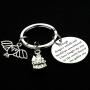 Kivosliviz Movie Inspired Keychain Gift Jareth The King Through Dangers Untold Cult Movies Literary Gift