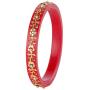 Efulgenz Fashion Jewelry Indian Bollywood Crystal Rhinestone Floral Wedding Bridal Bracelet Bangle Set