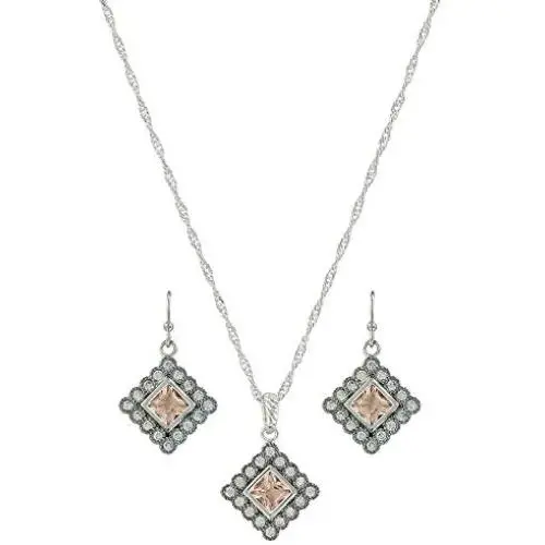 Montana Silversmiths Roped Sunset Lights Jewelry Set Montana Silversmiths Roped Sunset Lights Jewelry Set