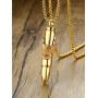 The Eagle Bullet Shape Pendant Necklace for Men