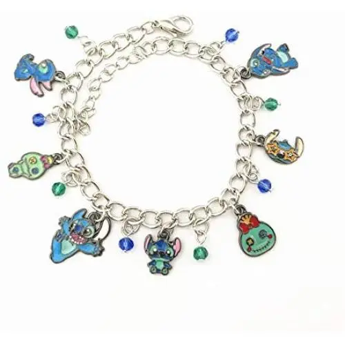 Universe of Fandoms Anime cartoon Stitch Bracelet Gifts for Women girl Universe of Fandoms Anime cartoon Stitch Bracelet Gifts for Women girl