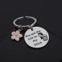 MAOFAED Best Friend Keychain Friendship Gift Cartoon Lover Gift Birthday Gift Friendship Keychain Gift for BFF