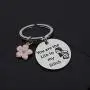 MAOFAED Best Friend Keychain Friendship Gift Cartoon Lover Gift Birthday Gift Friendship Keychain Gift for BFF