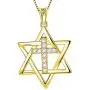 Aurora Tears 925 Sterling Silver David Star Necklace Magen Star of David Isreal Jewish Pendant Men Women Fashion Jewelry