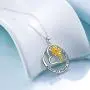 YFN Sterling Silver Always My Sister / Daughter Forever My Friend Pendant Necklace Jewelry, Birthday Jewelry Gift Necklaces for Sisters Daughter