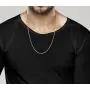 Miabella Solid 925 Sterling Silver Italian 2mm, 3mm Diamond-Cut Braided Rope Chain Necklace for Men Women Made in Italy 16, 18, 20, 22, 24, 26, 28, 30 Inch Miabella Solid 925 Sterling Silver Italian 2mm, 3mm Diamond-Cut Braided Rope Chain Necklace for Men Women Made in Italy 16, 18, 20, 22, 24, 26, 28, 30 Inch