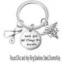 BEKECH LVN Keychain Licensed Vocational Nurse Gift with God All Things are Possible Keychain with Nurse Caduceus Stethoscope Charm Gift for Nurse Graduation Medical Student BEKECH LVN Keychain Licensed Vocational Nurse Gift with God All Things are Possible Keychain with Nurse Caduceus Stethoscope Charm Gift for Nurse Graduation Medical Student