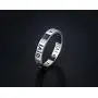 Jaline Fashion Stainless Steel IP Rose gold plating Roman Numeral Ring for Women and Teen Girls,Rose Gold,Size 6-8