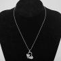 My Story isn’t Over Yet Semicolon Butterfly Necklace Love Heart Pendant Necklace with Zircon Stone Prevention Jewelry