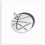 Xusamss Punk Jewelry Titanium Steel Basketball Medallion Pendant Coin Necklace