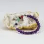 Cherry Tree Collection Natural Genuine Gemstone Chakra Stretch Bracelet | 6mm Beads, Sterling Silver Spacers | Men/Women | Small, Medium, Large Sizes Cherry Tree Collection Natural Genuine Gemstone Chakra Stretch Bracelet | 6mm Beads, Sterling Silver Spacers | Men/Women | Small, Medium, Large Sizes