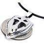 FORGIVEN JEWELRY Cross Strength Shield Necklace