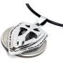 FORGIVEN JEWELRY Cross Strength Shield Necklace FORGIVEN JEWELRY Cross Strength Shield Necklace