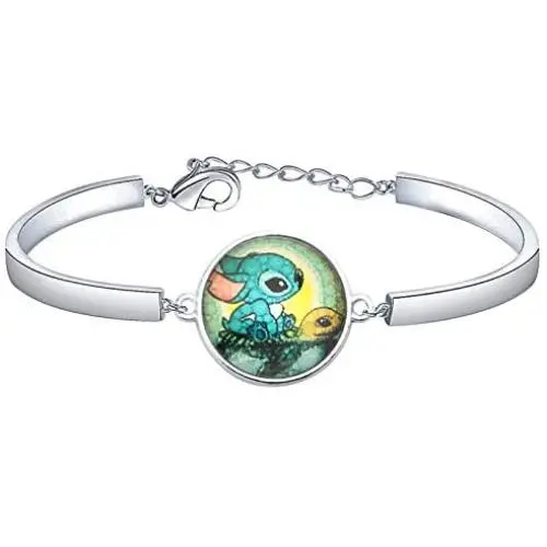 BAUNA Lilo Stitch Inspired Gift Stitch and Turtle Bracelet Hawaiian Jewelry for Family Best Friends Family Member Gift BAUNA Lilo Stitch Inspired Gift Stitch and Turtle Bracelet Hawaiian Jewelry for Family Best Friends Family Member Gift