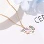 YienDoo Bohemia Necklace Trendy Simple Fashion Unicorn Pendant Gold Chain Boho Jewelry For Woman and Girls