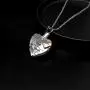 LuxglitterLin Heart Urn Necklace for Ashes Cremation Memorial Keepsake Jewelry for Loved Ones -Your Wings were Ready My Heart was Not LuxglitterLin Heart Urn Necklace for Ashes Cremation Memorial Keepsake Jewelry for Loved Ones -Your Wings were Ready My Heart was Not