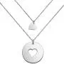 SEIRAA Mother Daughters Necklace Set Mom Daughter Heart Jewelry Gift for Mom SEIRAA Mother Daughters Necklace Set Mom Daughter Heart Jewelry Gift for Mom