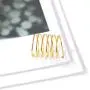 Silvora Sterling Silver Stackable Knuckle Ring, 5MM/10MM/15MM Toe Finger Open Band Ring for Women Men Girls Minimalist Jewelry Personalized Custom Rings Xmas Decorations(Send Gift Box)