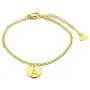 THREE KEYS JEWELRY Silver Initial Bracelet for Women Gifts Stainless Steel Dainty Coin Name Initial Charm Bracelet Letter Pendant 26 Alphabet Initial Bracelets for Girls with Initial THREE KEYS JEWELRY Silver Initial Bracelet for Women Gifts Stainless Steel Dainty Coin Name Initial Charm Bracelet Letter Pendant 26 Alphabet Initial Bracelets for Girls with Initial