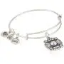 Alex and Ani Womens Bride EWB Bangle Bracelet, Rafaelian Silver, Expandable Alex and Ani Womens Bride EWB Bangle Bracelet, Rafaelian Silver, Expandable