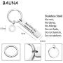 BAUNA Sponsor Gift Sobriety Gift NA Sponsor Appreciation Keychain Narcotics Anonymous Jewelry Best Effin NA Sponsor Ever