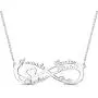Getname Necklace Personalized Infinity Family Name Pendant with Any Names Eternal Infinity Name Necklace Brass