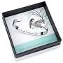 Tstars Mothers Day Bracelet Mom Home is Wherever You are Gifts for Mom Adjustable Stainless Steel Bangle Bracelet