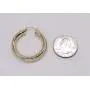 14K Yellow Gold Thick Tube Hoop Earrings with Click-Down Clasp, (5 or 6mm Tube) 14K Yellow Gold Thick Tube Hoop Earrings with Click-Down Clasp, (5 or 6mm Tube)