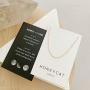 HONEYCAT Morse Code Dot Chain Bracelet in Gold, Rose Gold, or Silver | Minimalist, Delicate Jewelry