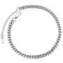 ChainsPro Resizable Anklet Chain for Women Men, Figaro/Wheat/Twist Rope/Cuban Foot Bracelet-Strong with Good Clasp-18K Gold Plated(Send Gift Box)