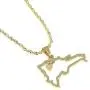 Stainless Steel Heart The Dominican Republic Map Pendant Necklace Jewelry Map of Dominican Stainless Steel Heart The Dominican Republic Map Pendant Necklace Jewelry Map of Dominican