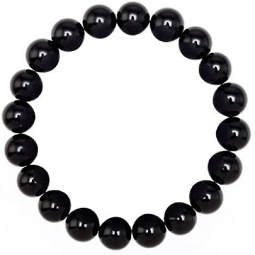 Adabele Natural Gemstone Bracelet 7.5 inch Stretchy Chakra Gems Stones 8mm (0.31'') Beads Healing Crystal Quartz Women Men Girls Gifts (Unisex)