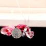 Dainty Christian Religious Mustard Seed Faith Pendant Necklace, Stainless Steel, Heart Shape Openable Bottle Case Y756-6