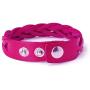 CCBFY Genuine Leather Bracelet Braided Sporty Wide Wristband Punk Jewelry for Men Women