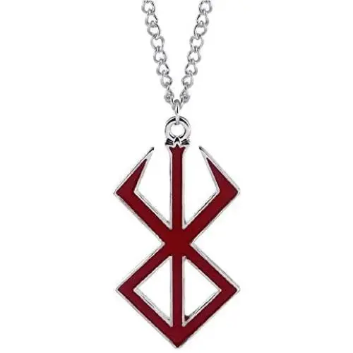 GK-O Anime Berserk Cosplay Costume Brand of Sacrifice Necklace Key Ring Key Chain